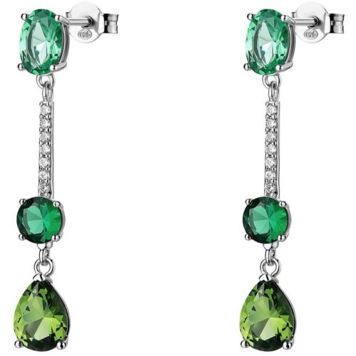 Orecchini pendenti Donna Brosway Fancy FLG152 Verde Smeraldo