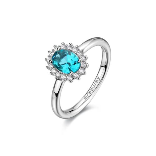 Anello Donna Brosway Fancy Aqua Green FAG20D Misura 16