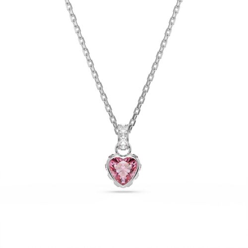 Pendente Swarovski Chroma 5757789 rosa rodiato