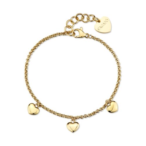 Bracciale Donna S'Agapò Aurora SAR65 in acciaio dorato