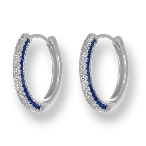 Orecchini TerryOro 217E-2828 ZF Argento 925 Blu