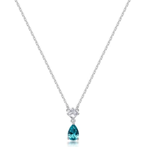 Collana Donna Brosway Fancy FAG03 argento 925 zirconia paraiba