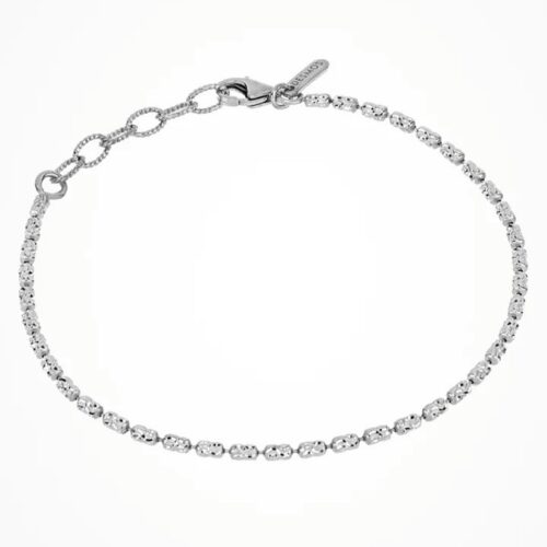 Bracciale Desmos Design DESIGN TYPHOON W 16,5 in argento 925 rodiato