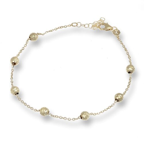 Bracciale TerryOro Essenza Oro 375 Sfere Diamantate