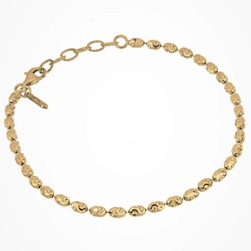 Bracciale Desmos Rice PKW 16,5 argento 925 placcato oro rosa/rodio