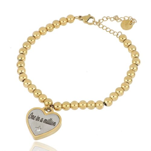 Bracciale One In A Million Legami Revolution Gioielli Acciaio