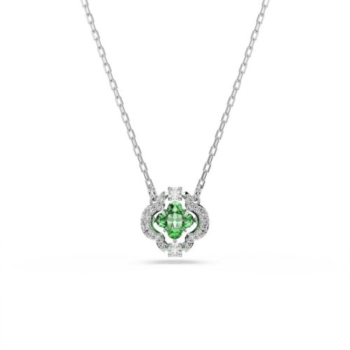 Pendente Swarovski Una Angelic 5757785 verde rodiato