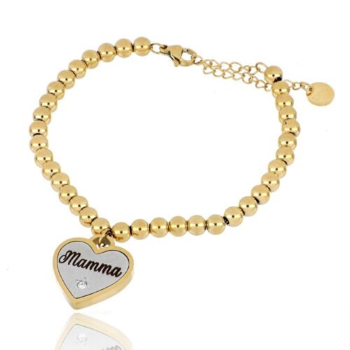 Bracciale Mamma Legami Revolution Gioielli Dorato
