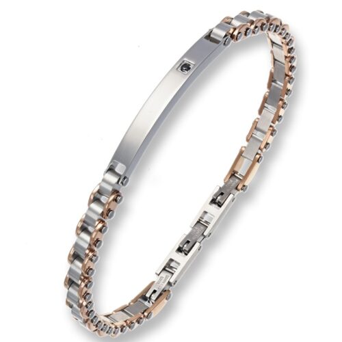 Bracciale Uomo Revolution Forge Catena Rosรฉ