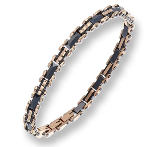 Bracciale Uomo Revolution Forge Ceramic Ceramica Nero