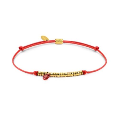 Bracciale Marlù 18BR220G-R con cordino PVD oro rosso