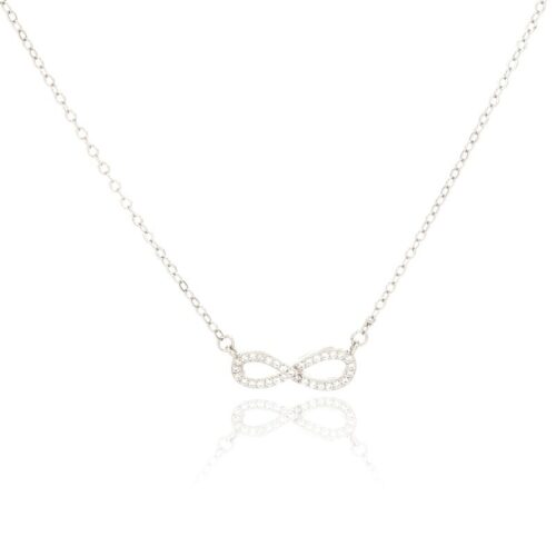 Collana TerryOro Essenza 217CL-0078 Infinito bianchi