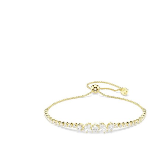 Braccialetto Swarovski Mesmera 5747939 oro 18K con zirconia