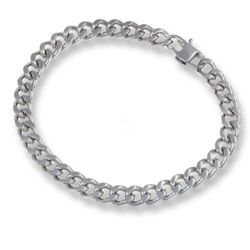 Bracciale catena acciaio