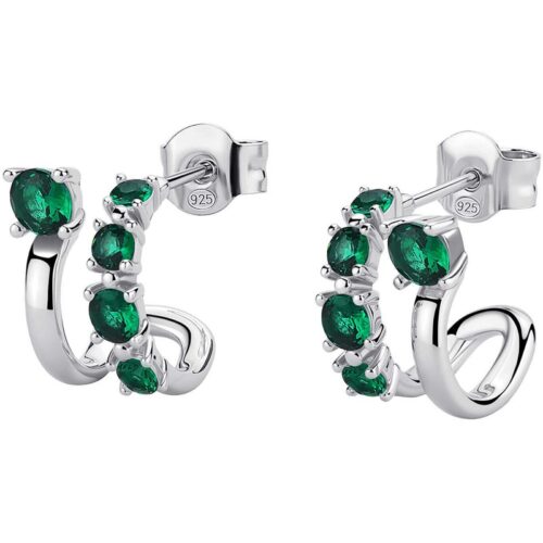 Orecchini pendenti Donna Brosway Fancy FLG134 Verde Smeraldo